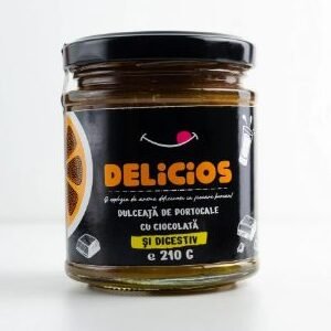 Dulceață de Portocale cu Ciocolata si Digestiv