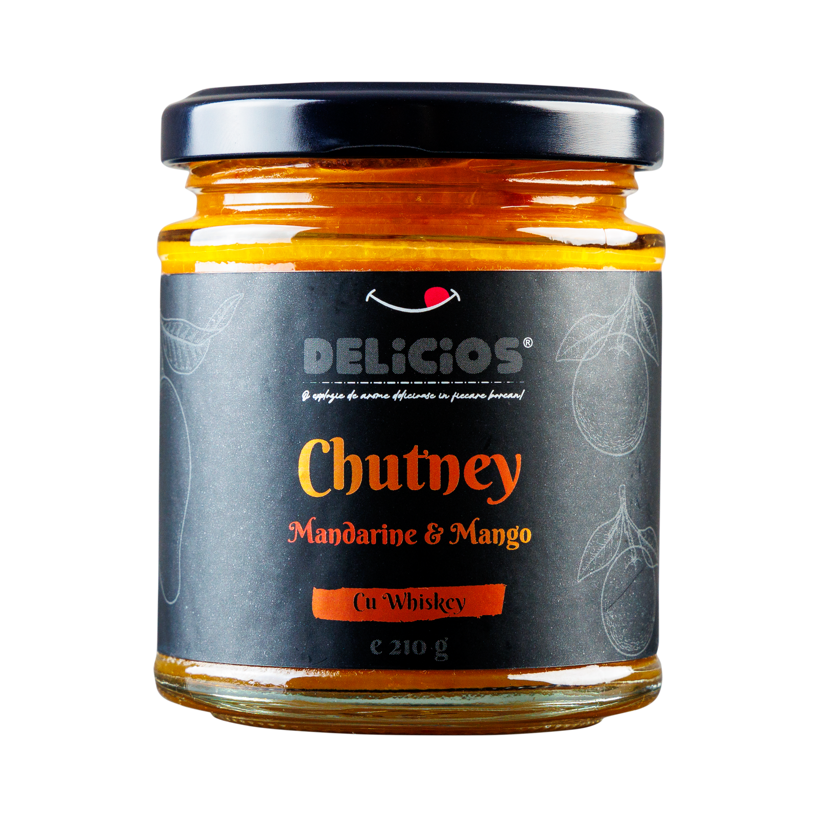 Chutney de mandarine & mango cu Whiskey