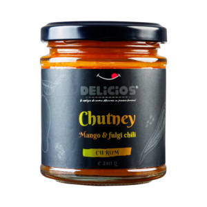 Chutney de mango cu chili si rom